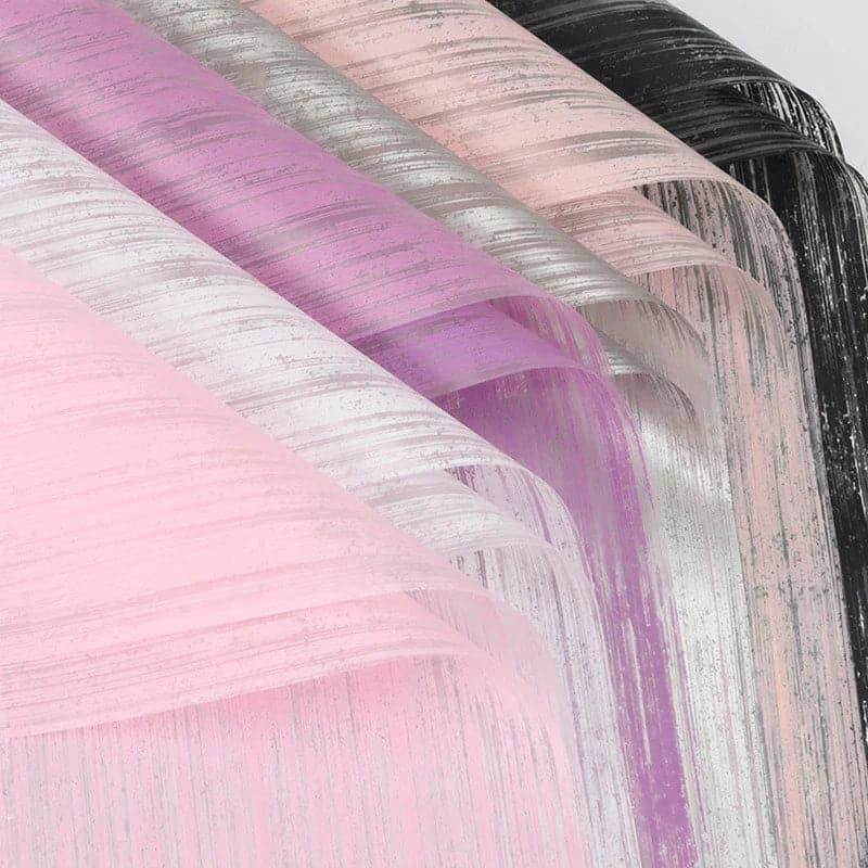 LR Minimalist Silk Floral Wrapping Paper
