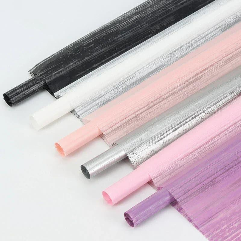 LR Minimalist Silk Floral Wrapping Paper