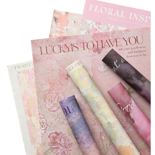 LR Dream Garden Floral Wrapping Paper