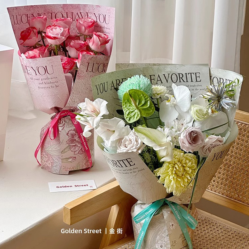 LR Dream Garden Floral Wrapping Paper