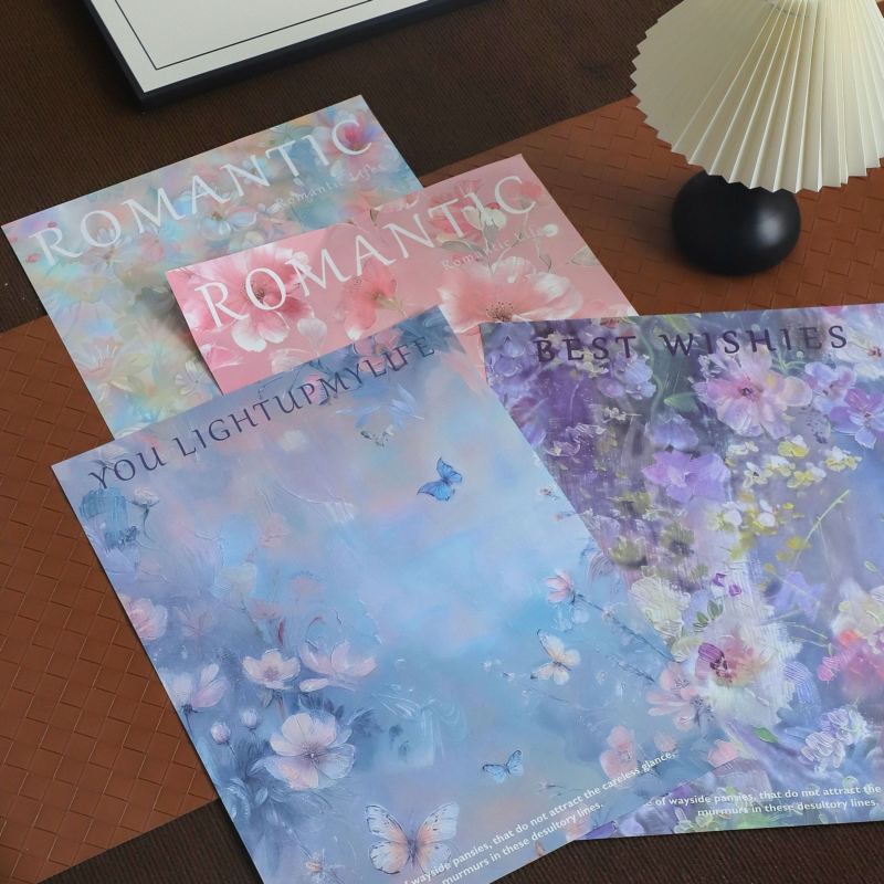 LR Dream Garden Floral Wrapping Paper