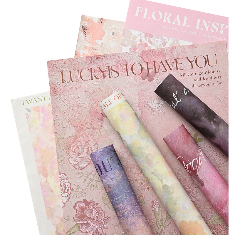 LR Dream Garden Floral Wrapping Paper