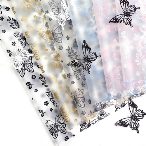 LR Butterfly Flower Love Wrapping Paper