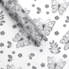 LR Butterfly Flower Love Wrapping Paper