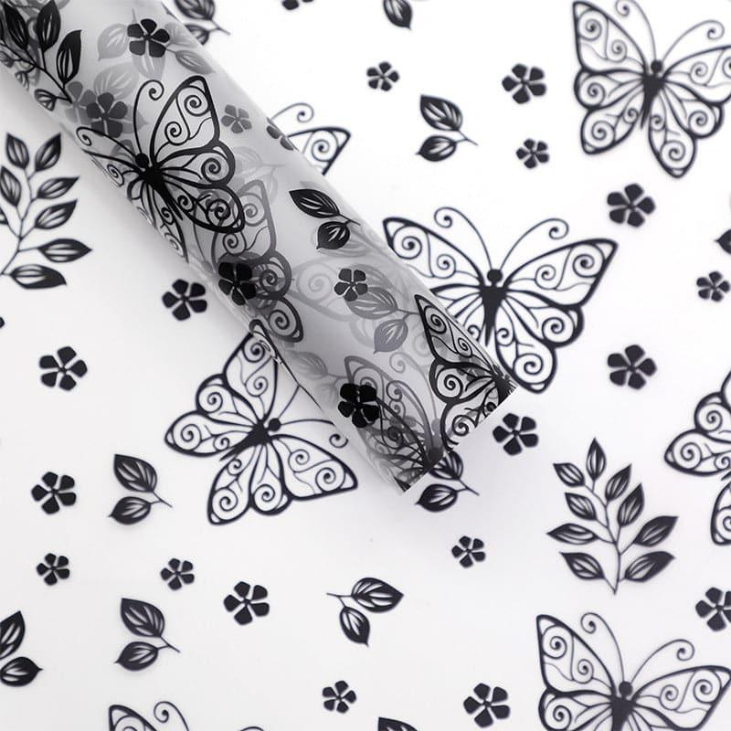 LR Butterfly Flower Love Wrapping Paper