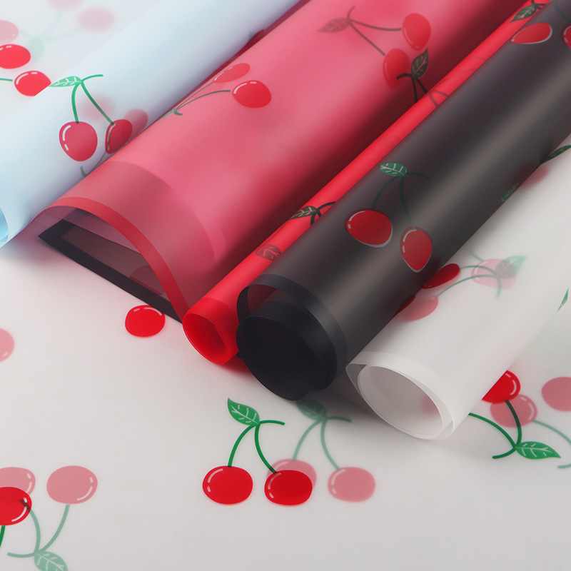 LR Cherry Blossom Bouquet Wrapping Paper