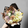 LR Cow-Print Bouquet Wrapping Paper