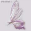 LR Butterfly Wing Flower Wrapping Paper