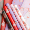 LR LABUBU Bowknot Bouquet Wrapping Paper