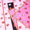 LR Hello Kitty Cat, Strawberry, and Floral Wrapping Paper