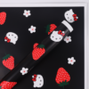LR Hello Kitty Cat, Strawberry, and Floral Wrapping Paper