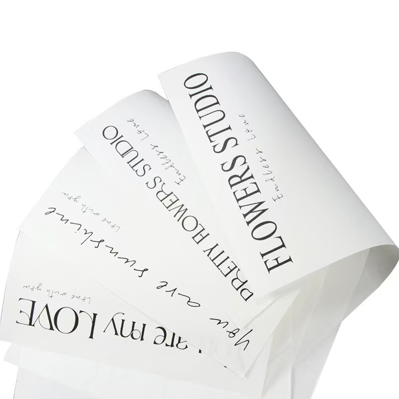 LR Simple Waterproof Wrapping Paper