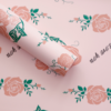 LR Dreamy Rose Bouquet Wrapping Paper