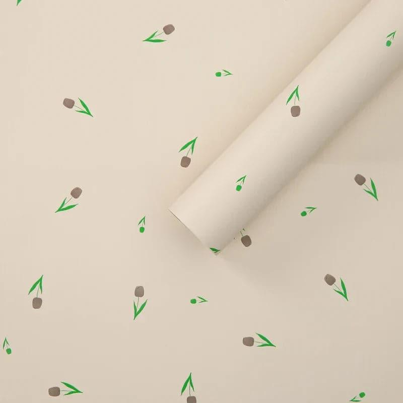 LR Tulip Flower Wrapping Paper