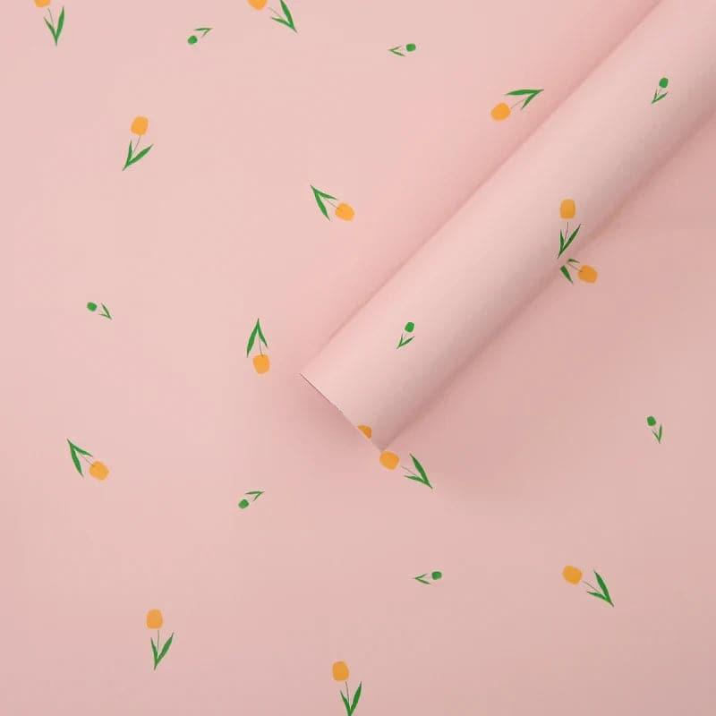 LR Tulip Flower Wrapping Paper