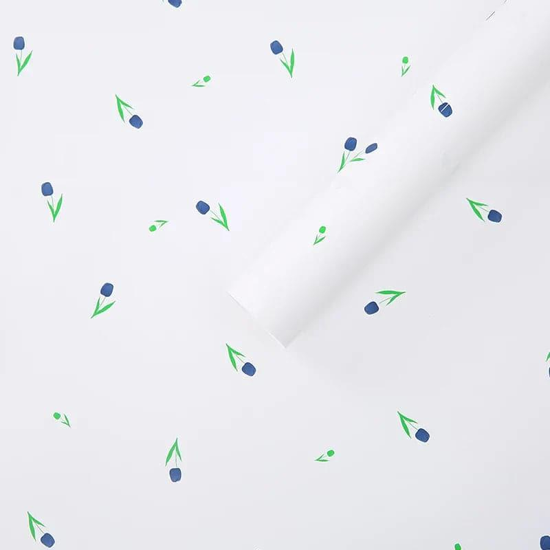 LR Tulip Flower Wrapping Paper
