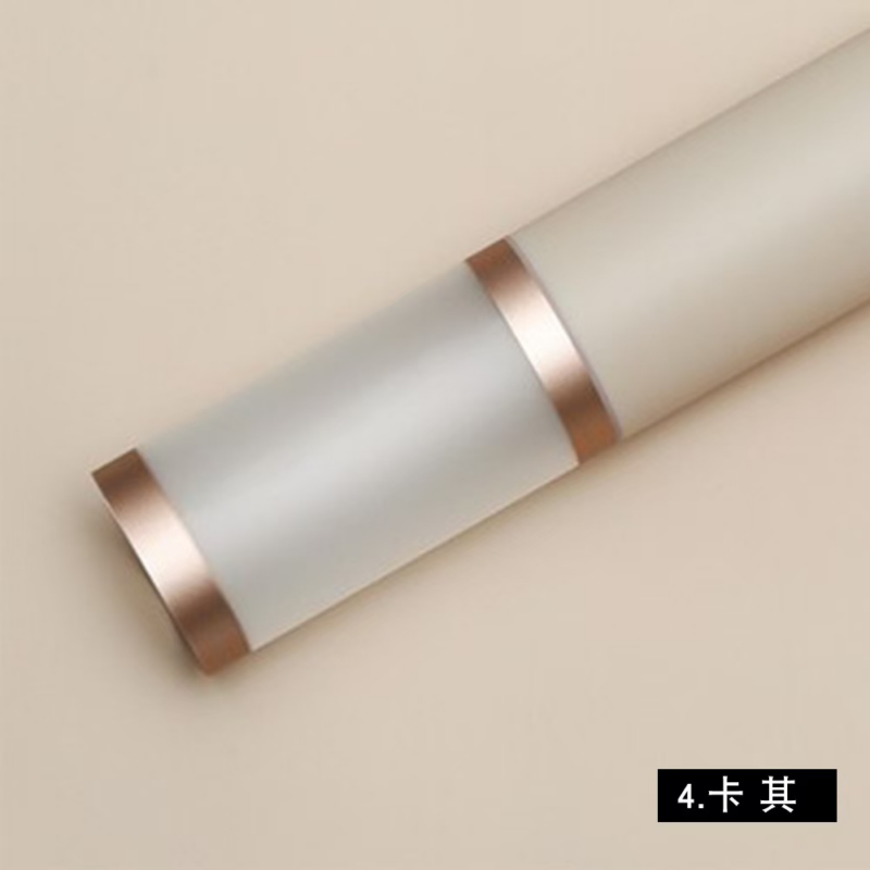 微信图片_20260403092635_6383_1 LR Solid Champagne-Colored Floral Wrapping Paper