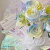 LR Colorful Film Bouquet Wrapping Paper