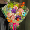 LR Colorful Film Bouquet Wrapping Paper