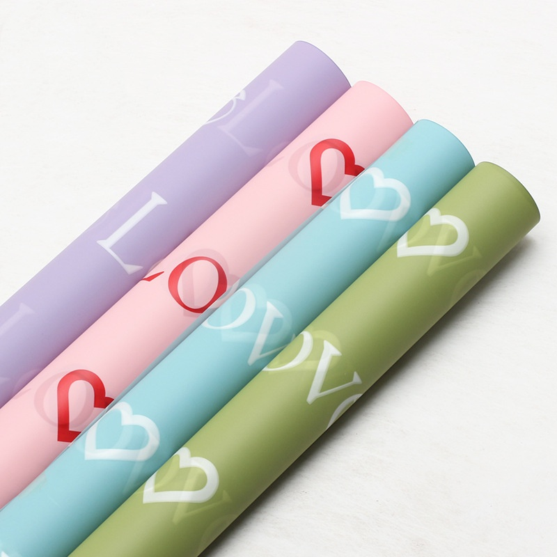 LR Eternal Love Floral Wrapping Paper
