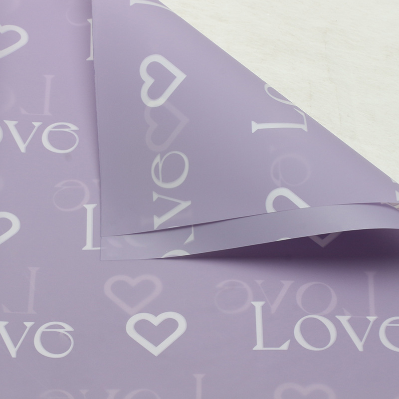 LR Eternal Love Floral Wrapping Paper