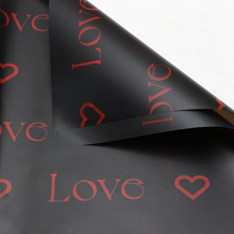 LR Eternal Love Floral Wrapping Paper