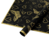 LR Butterfly Lovers Romantic Floral Wrapping Paper
