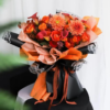 Waterproof Marble-Patterned Floral Wrapping Paper