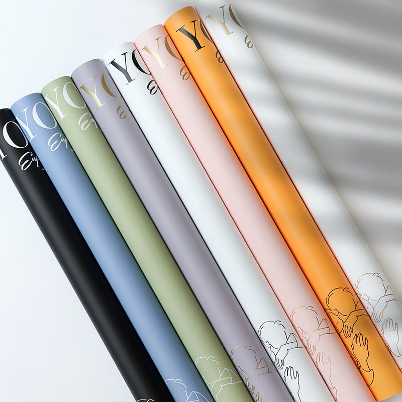 微信图片_20260403212154_6692_1 LR "Embrace of Love" Bouquet Wrapping Paper