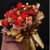 LR Rose Gold and Gold Mirror-Finish Wrapping Paper — Pack of 20 Sheets