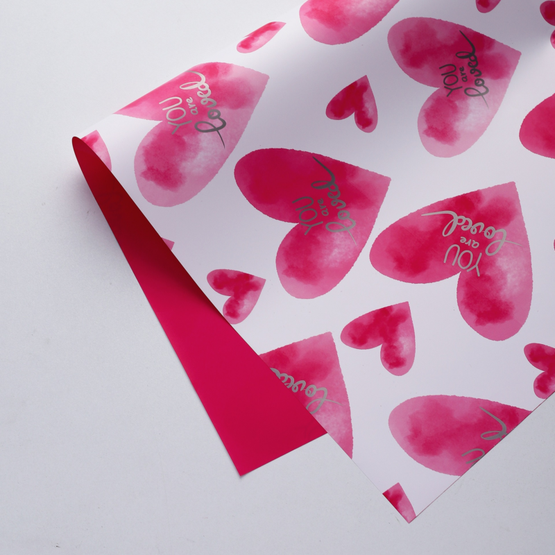 微信图片_20260403214917_6727_1 LR "You Are My Love" Flower Wrapping Paper