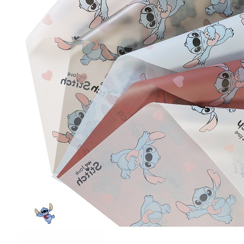 Stitch Floral Wrapping Paper