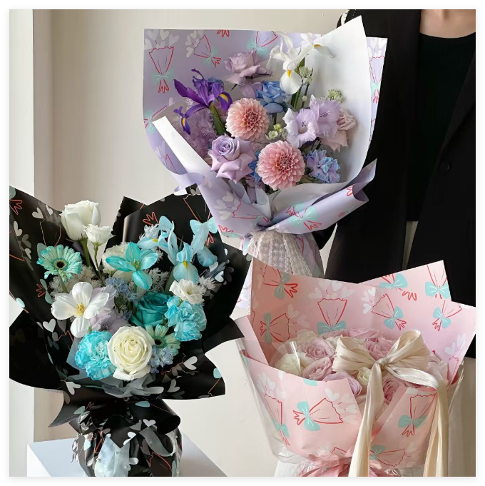 Mini Bouquet Wrapping Paper