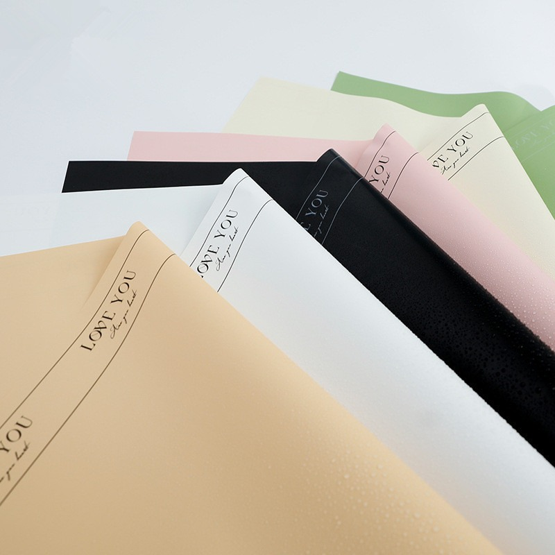 Love Edge Floral Wrapping Paper