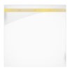 Minimalist Gold Letter & Floral Wrapping Paper