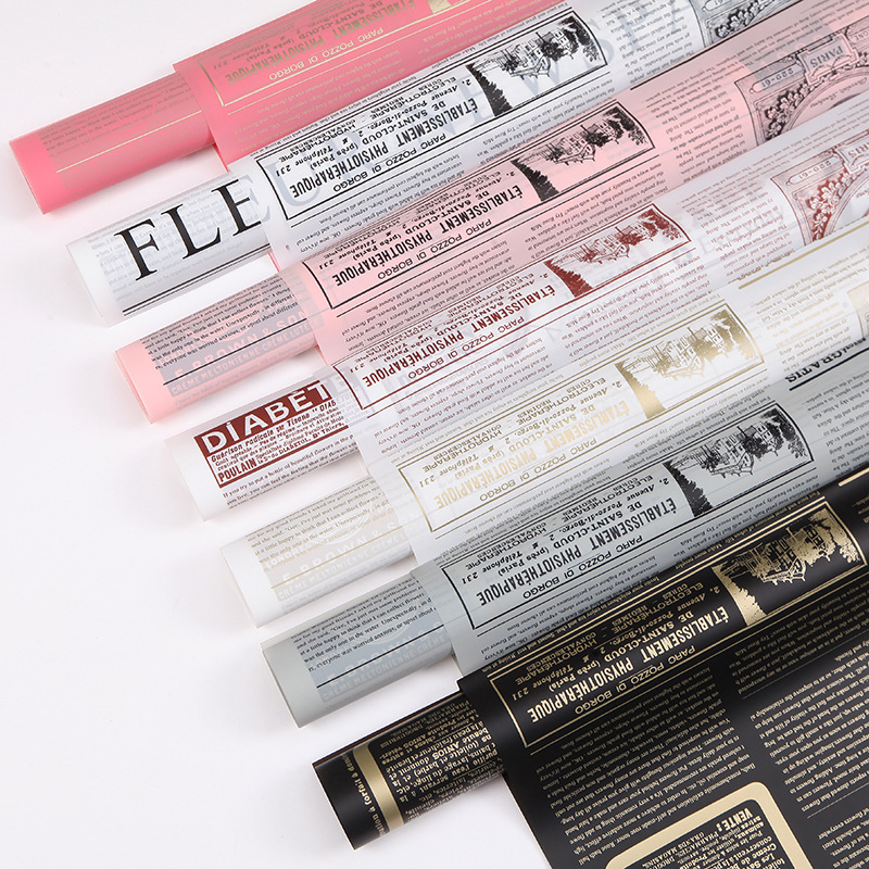 微信图片_20260404012247_6840_1 English-Themed DIY Floral Craft Wrapping Paper