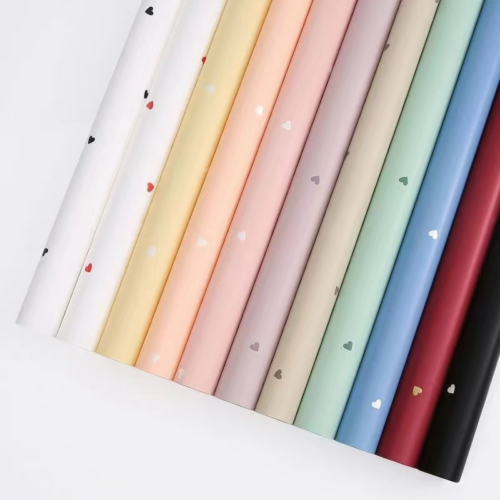 "Passionate Love" Floral Wrapping Paper