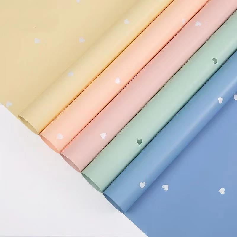 "Passionate Love" Floral Wrapping Paper