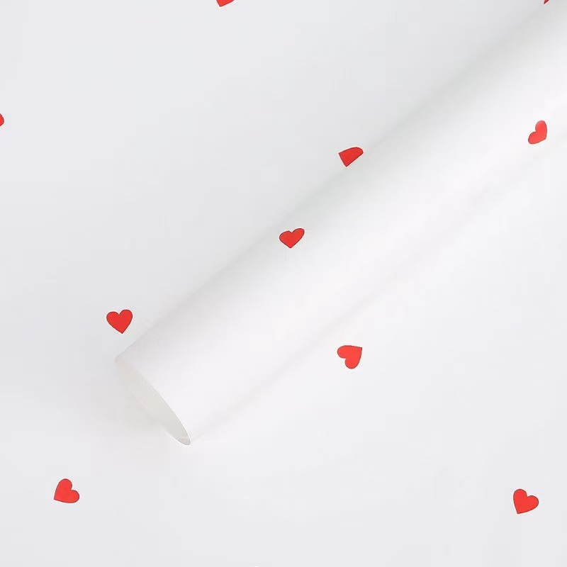 "Passionate Love" Floral Wrapping Paper