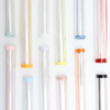 Transparent Wrapping Paper with Colored Borders (Pack of 20)