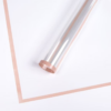 Transparent Wrapping Paper with Colored Borders (Pack of 20)