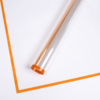 Transparent Wrapping Paper with Colored Borders (Pack of 20)