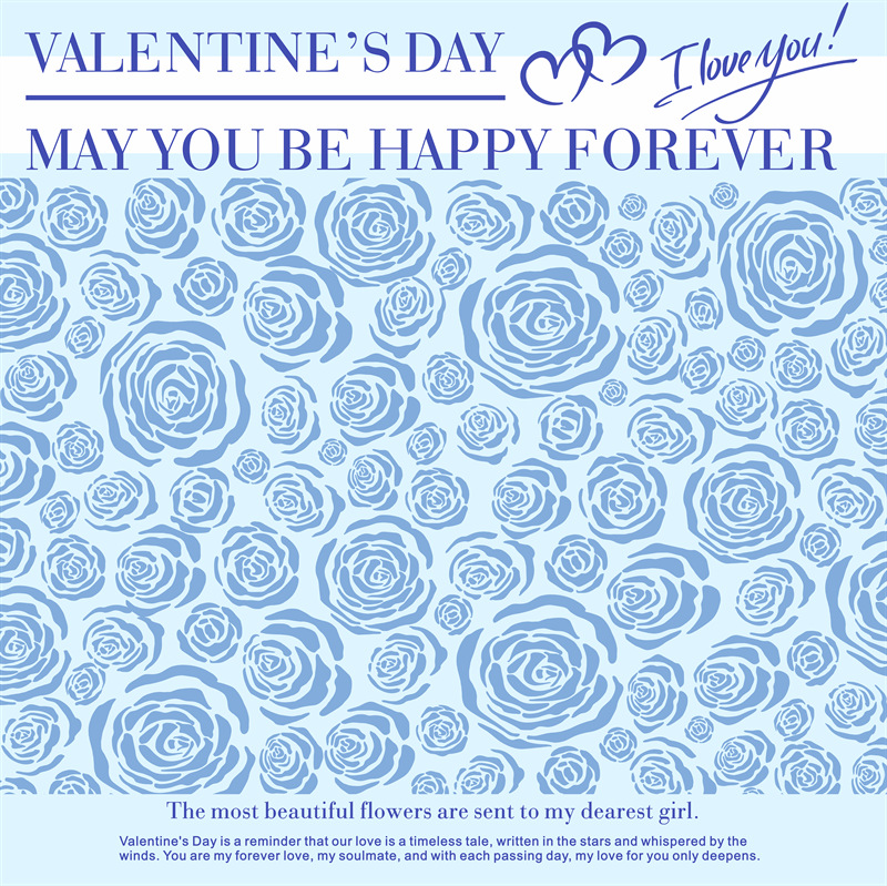 微信图片_20260404222226_6973_1 Eternal Love Floral Wrapping Paper