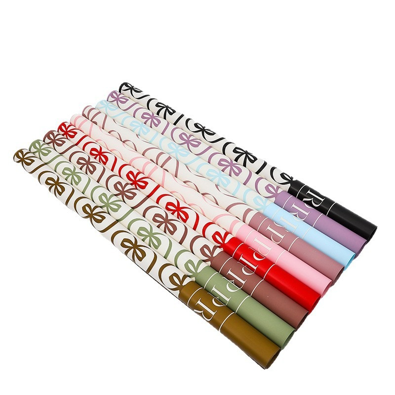 微信图片_20260404222926_6985_1 Chrome Hearts English Series Floral Wrapping Paper – 20 Sheets