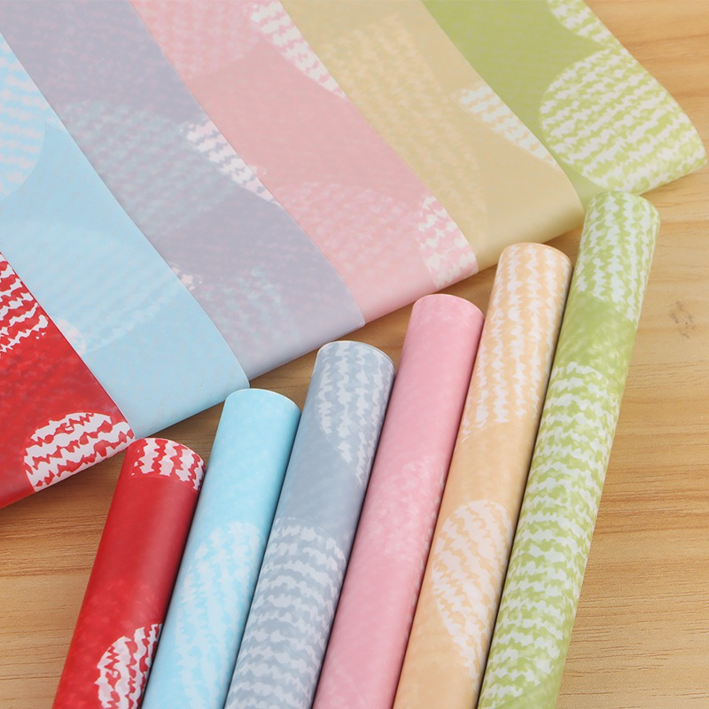 Wedding Bouquet Wrapping Paper: Letter & Heart Design