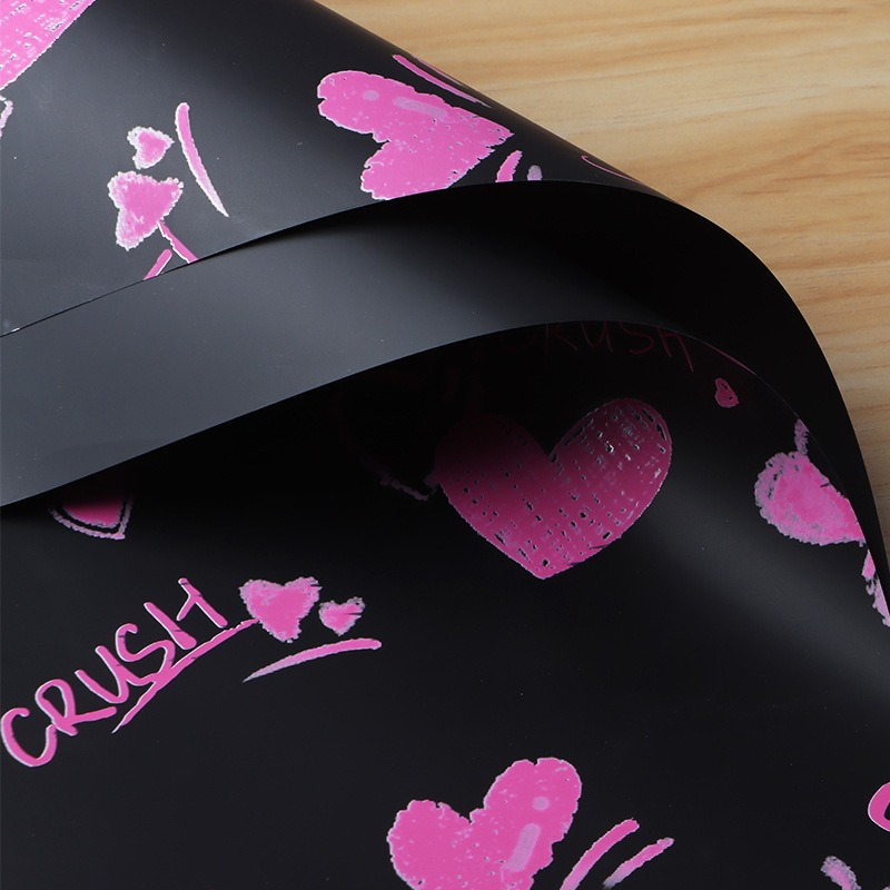 Heartbeat Floral Wrapping Paper