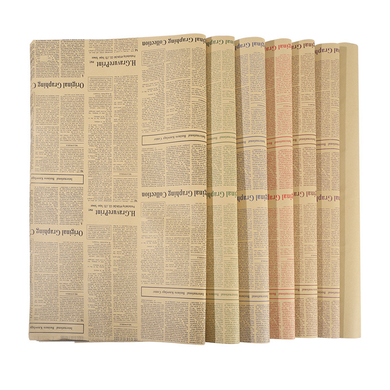 微信图片_20260405000146_7059_1 Vintage English Newspaper-Style Kraft Paper