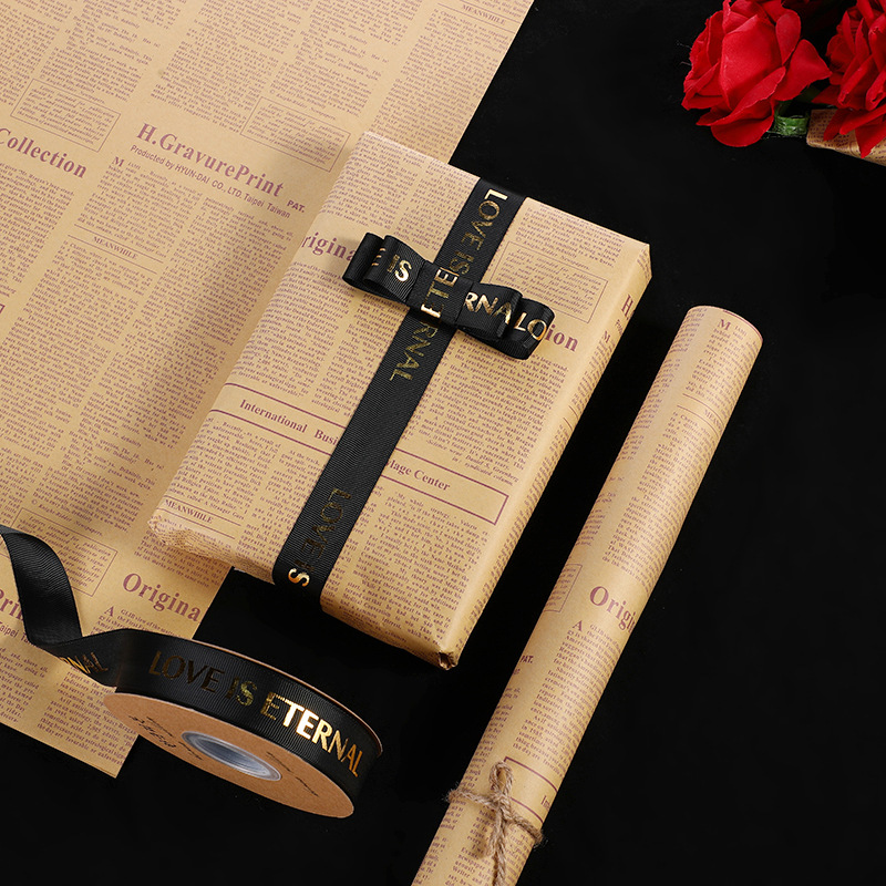 微信图片_20260405000211_7064_1 Vintage English Newspaper-Style Kraft Paper
