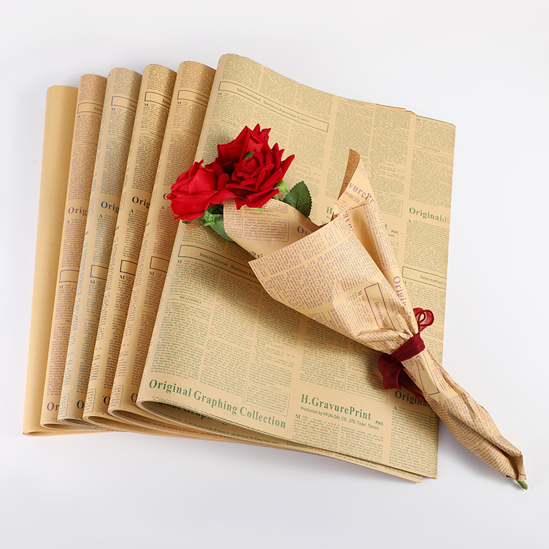 微信图片_20260405000219_7065_1 Vintage English Newspaper-Style Kraft Paper