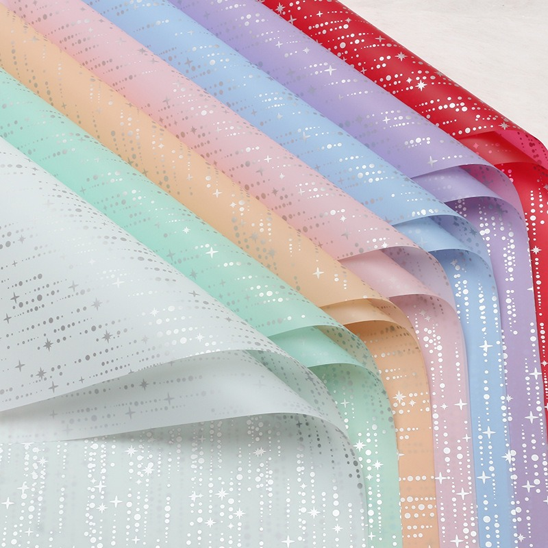 Meteor Shower Bouquet Wrapping Paper